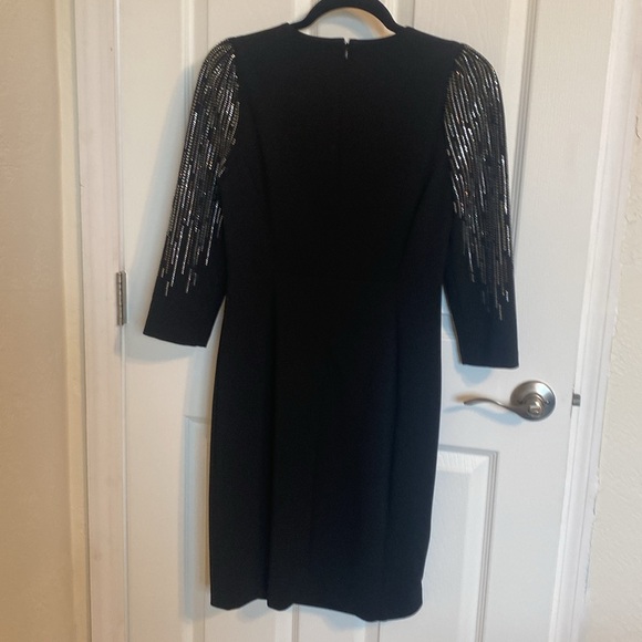 CALVIN  KLEIN BEADED DRESS NWOT - Picture 3 of 3